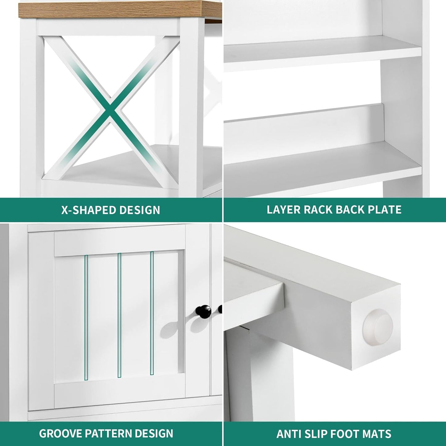 Coffee Bar Utility Rack