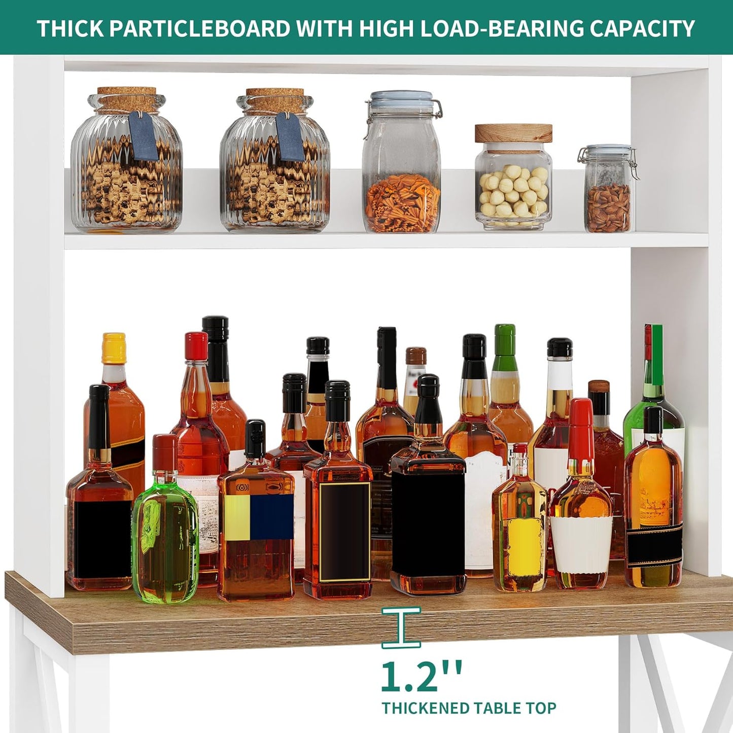 Coffee Bar Utility Rack