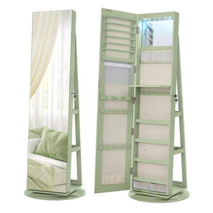 360 Mirror Jewelry Cabinet